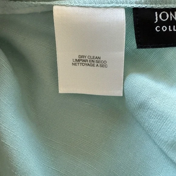 Jones New York collection A-line silk and linen maxi skirt size 12 - Picture 6 of 10